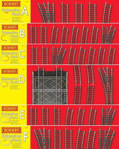 Hornby railway extension track - hornby,