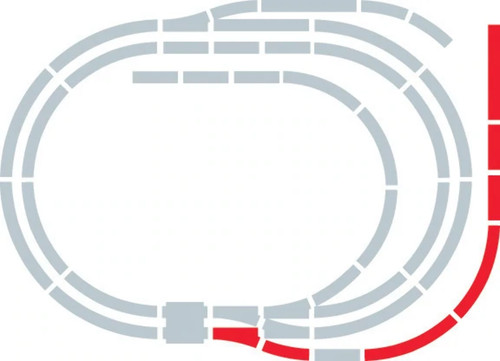 Hornby r8225 gauge - oo, track