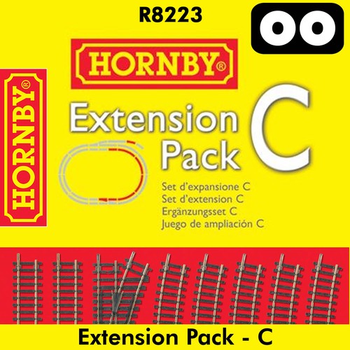 Hornby track extension - hornby, c